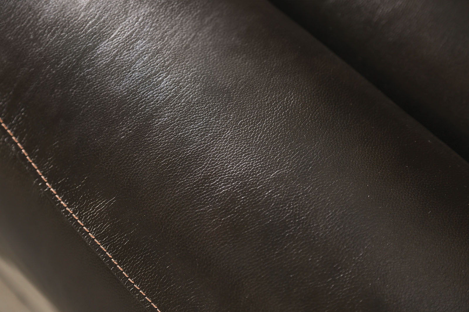 Gorgius Espresso Top Grain Leather Match Power Reclining Sofa & Loveseat