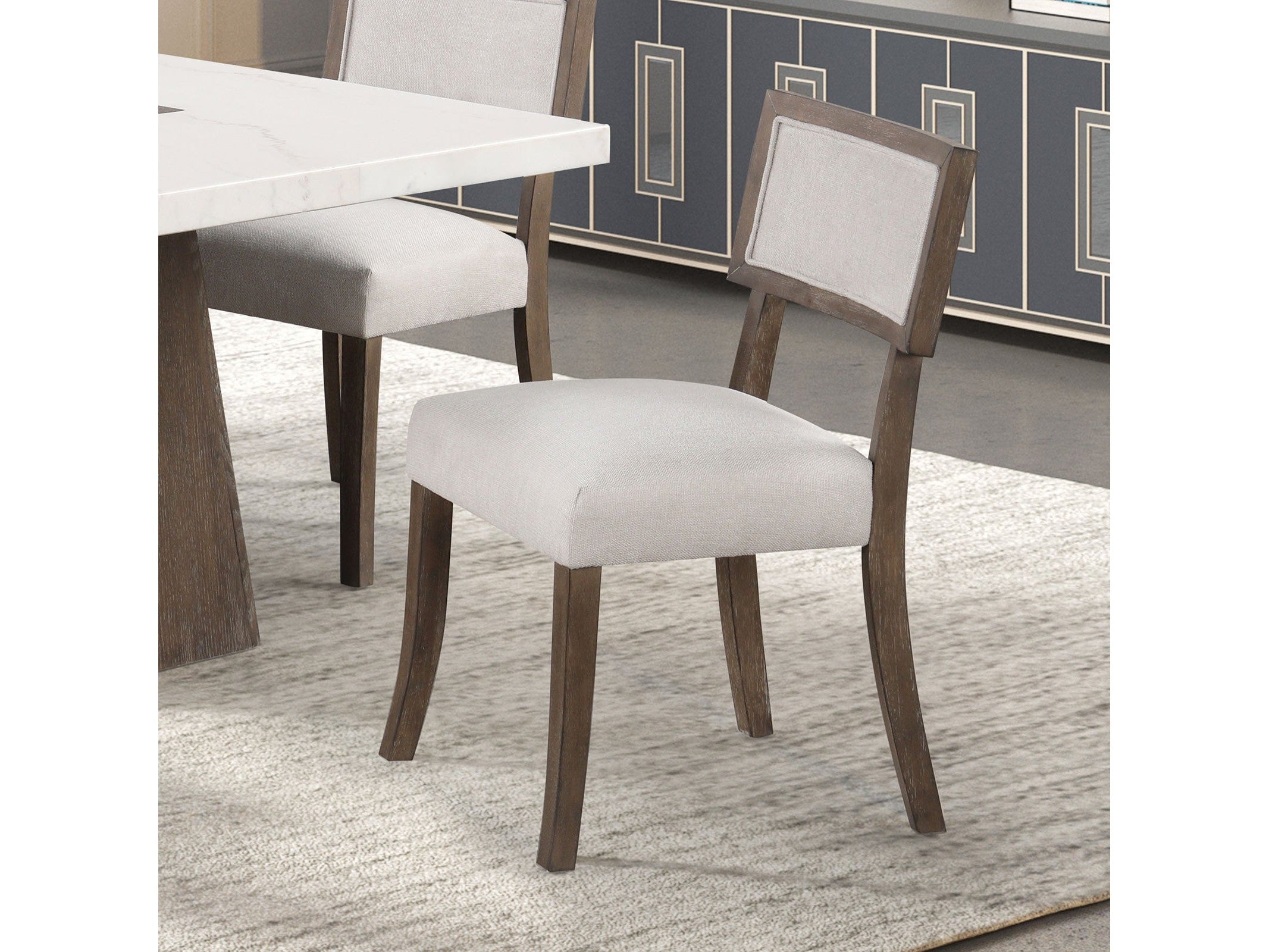 Grasten Dark Walnut Side Chair (Set of 2)