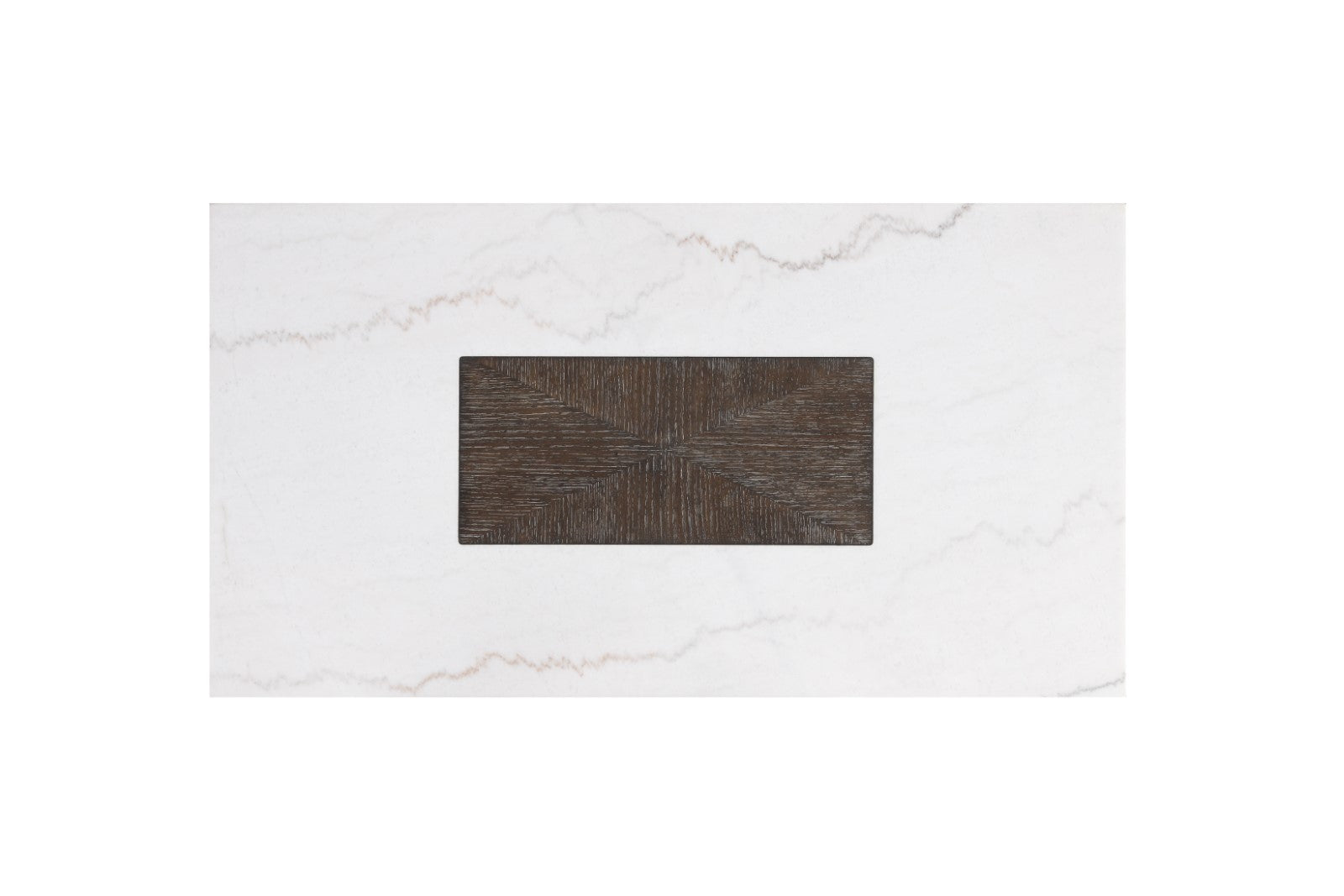 Grasten Dark Walnut/White Coffee Table
