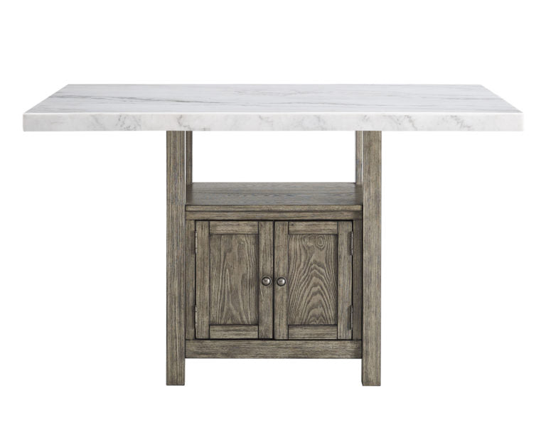 Grayson Marble Counter Storage Table