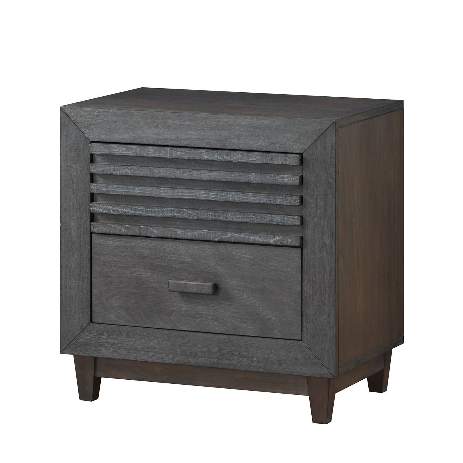 Griffin Charcoal Brown Twin 4 Piece Bedroom Set