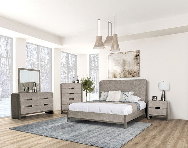 Grimsby Stone Gray Nightstand