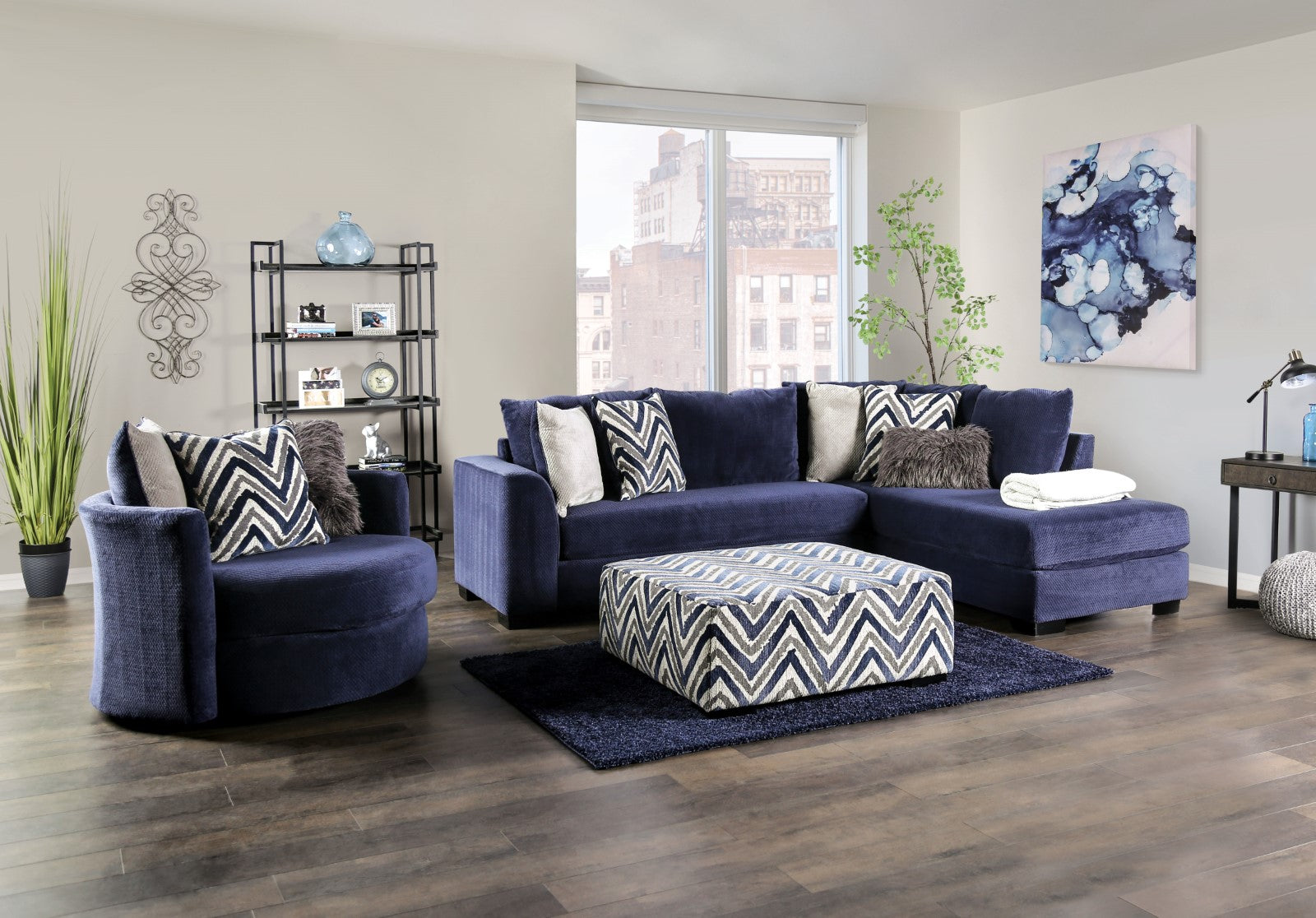 Griswold Zigzag Multi Ottoman