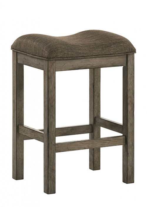 Gumboro Dark Walnut & Chestnut Counter Height Dining Room Set