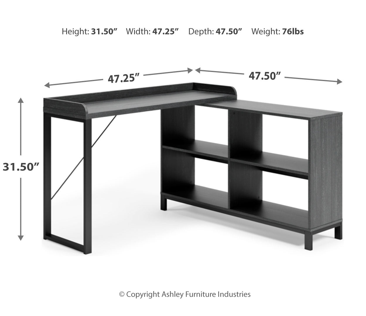 Yarlow L-Desk