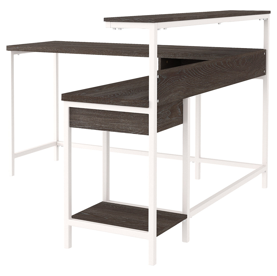 Dorrinson L-Desk with Storage