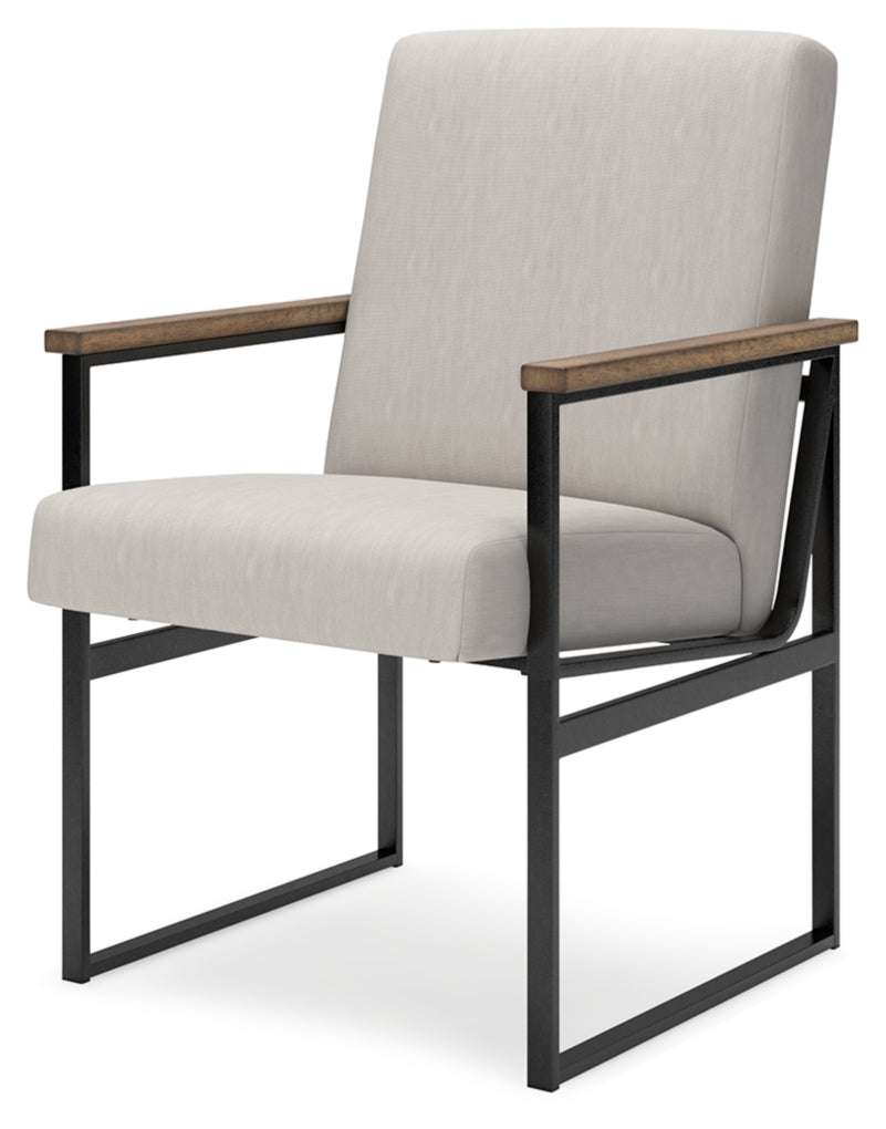 Montia Home Office Desk with Chair and Storage