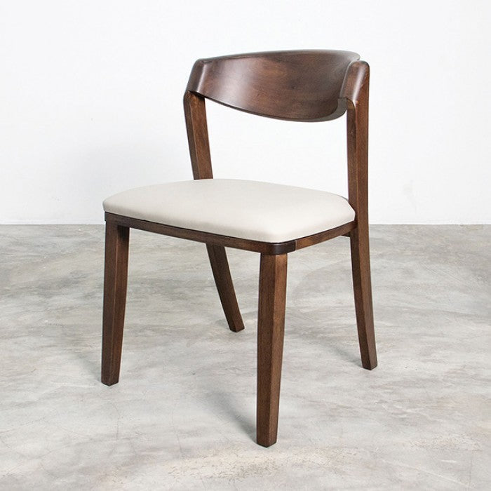 Hadsten Walnut 7 Piece Dining Set