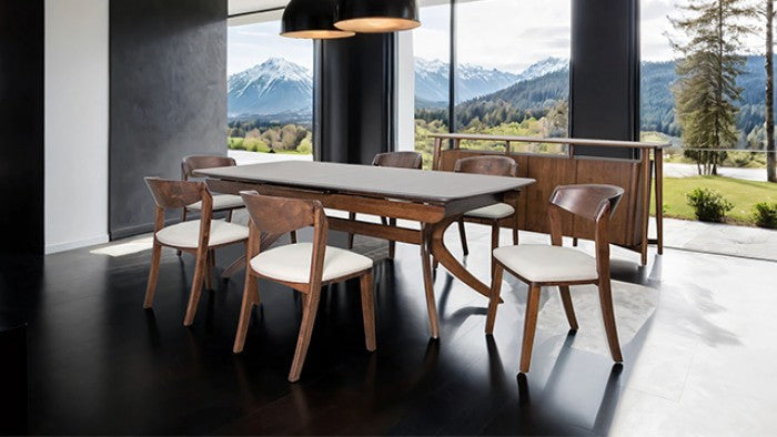 Hadsten Walnut Side Chair (Set of 2)
