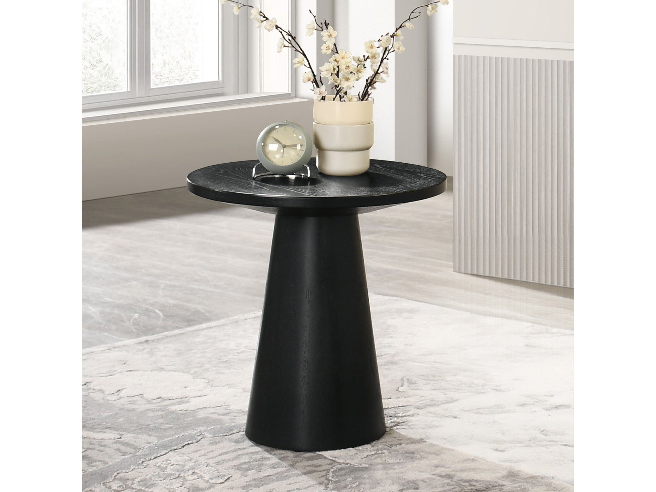 Halewood Black End Table