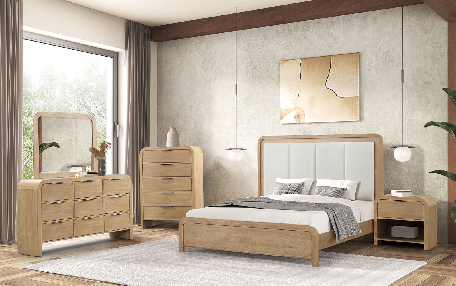 Handforth Natural Nightstand