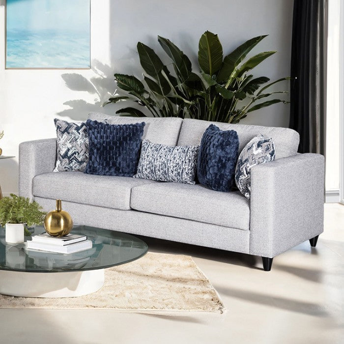 Harlow Light Gray Living Room Set