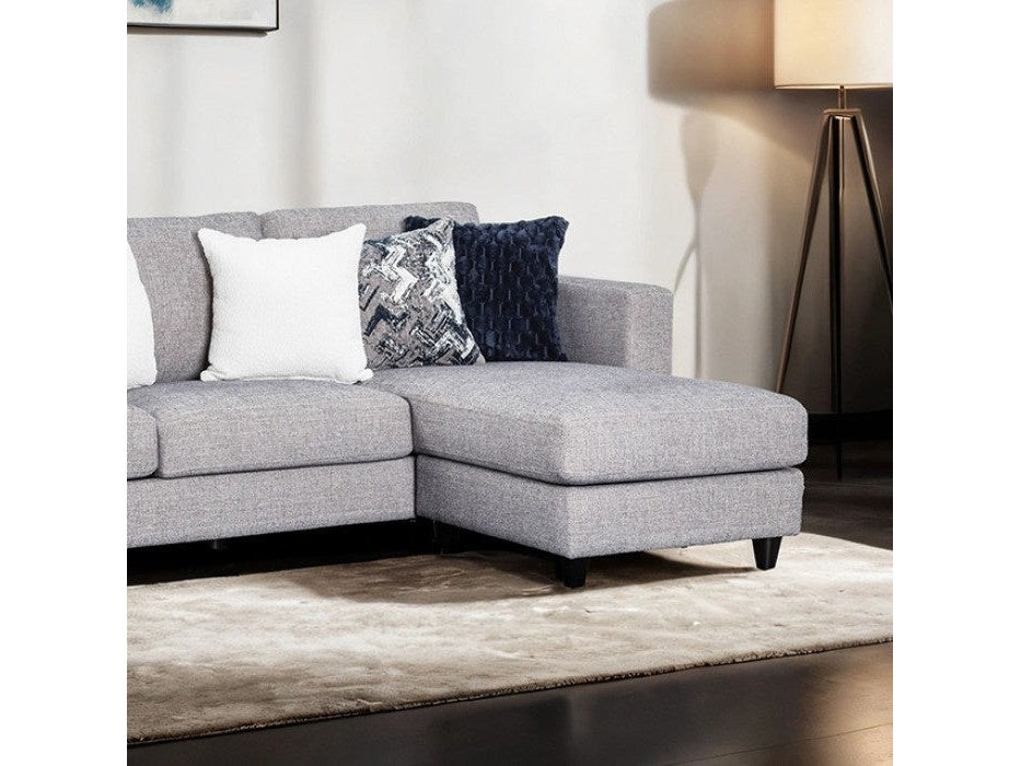 Harlow Light Gray Sectional