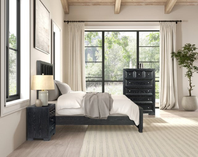 Hatton Cross Weathered Black Chest