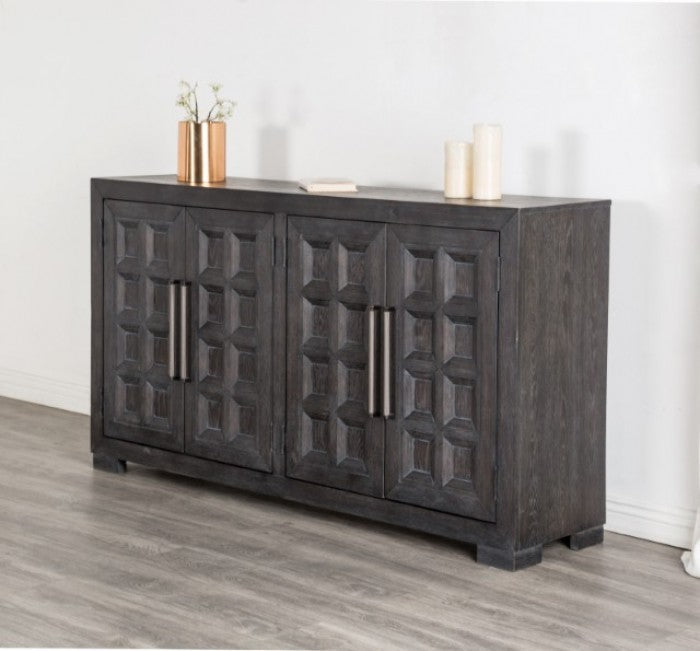 Hatton Cross Weathered Black Server