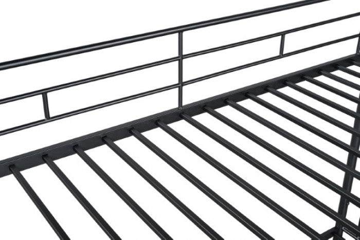 Hector Black Twin/Twin Bunk Bed