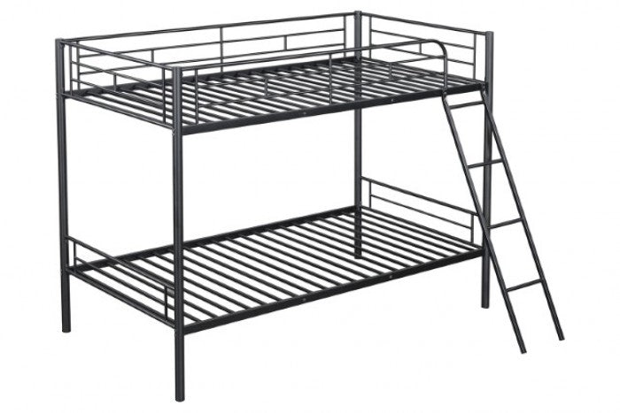 Hector Black Twin/Twin Bunk Bed