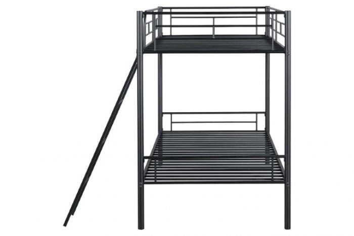 Hector Black Twin/Twin Bunk Bed
