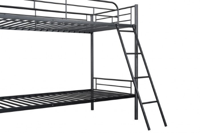 Hector Black Twin/Twin Bunk Bed