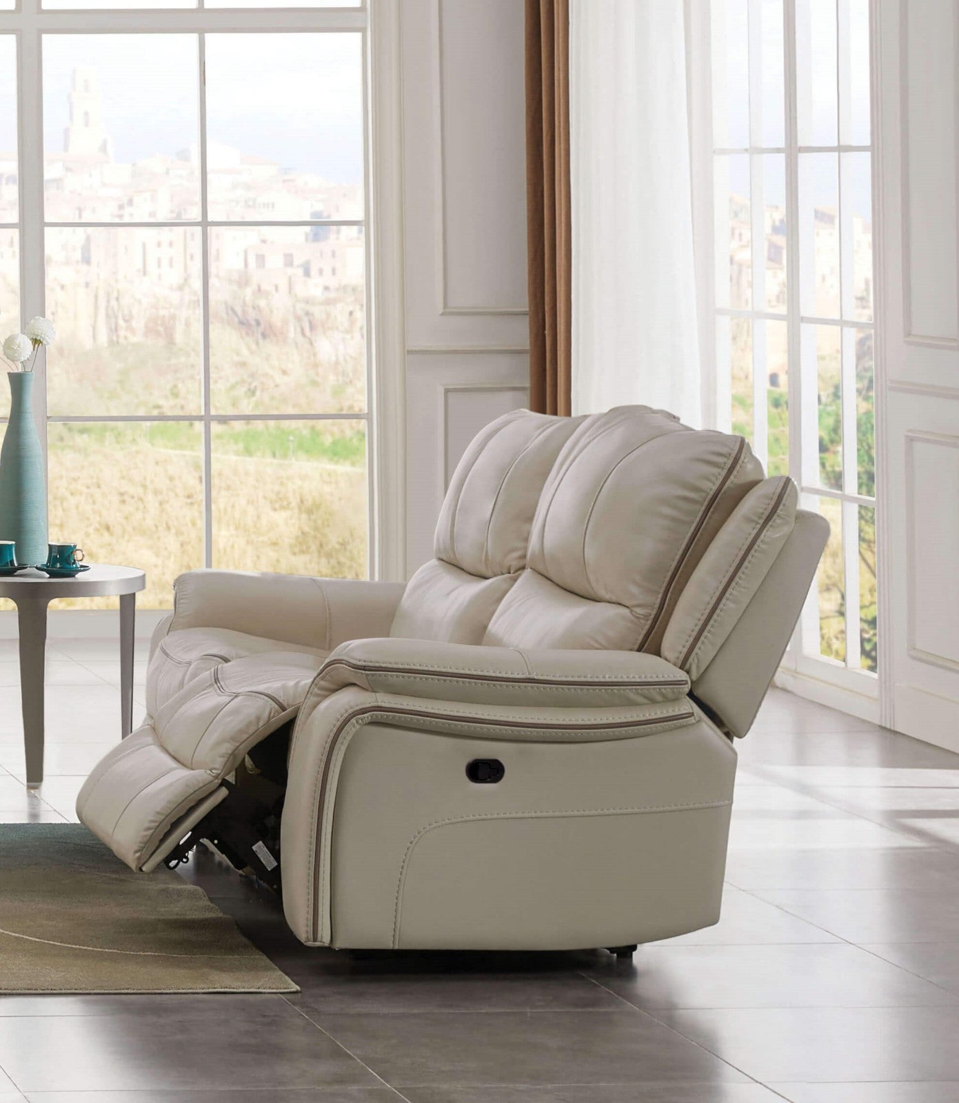 Henricus Beige Sofa & Loveseat