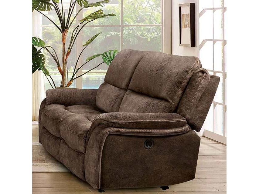 Henricus Dark Brown Loveseat