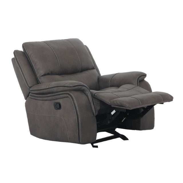 Henricus Dark Gray Glider Recliner