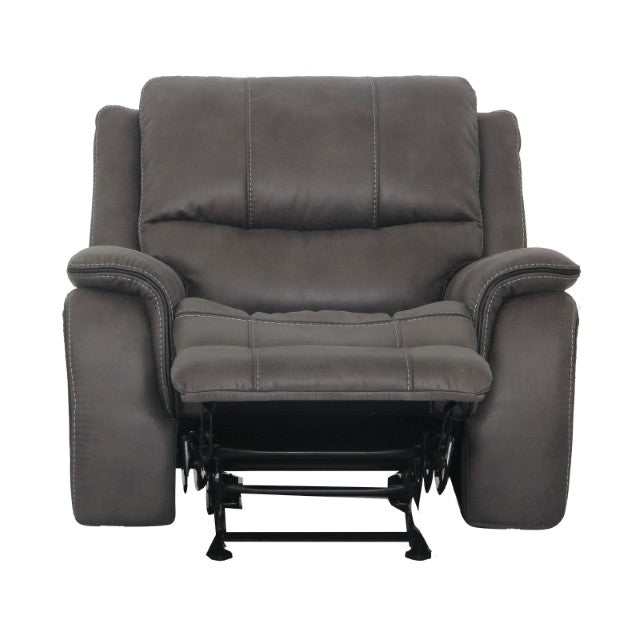Henricus Dark Gray Glider Recliner