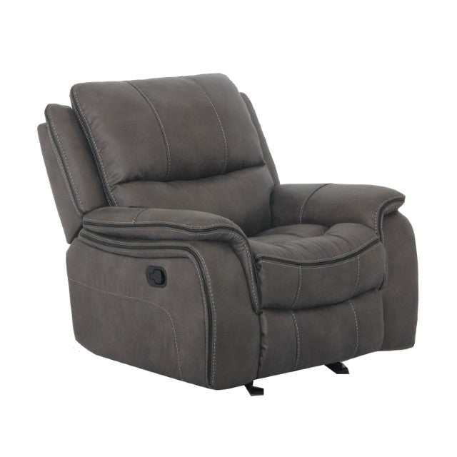 Henricus Dark Gray Glider Recliner