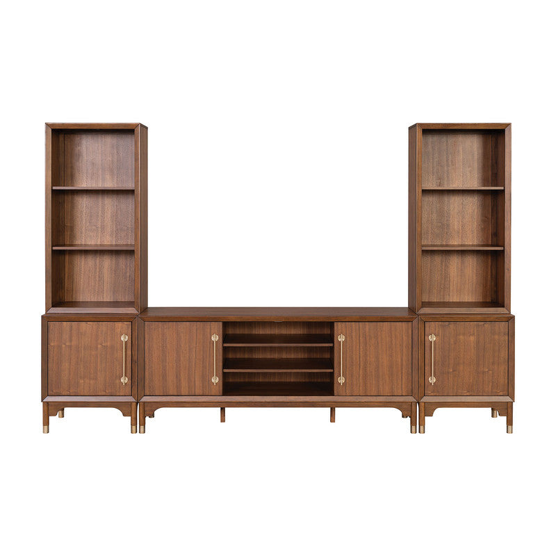 Hepburne Walnut Entertainment Center