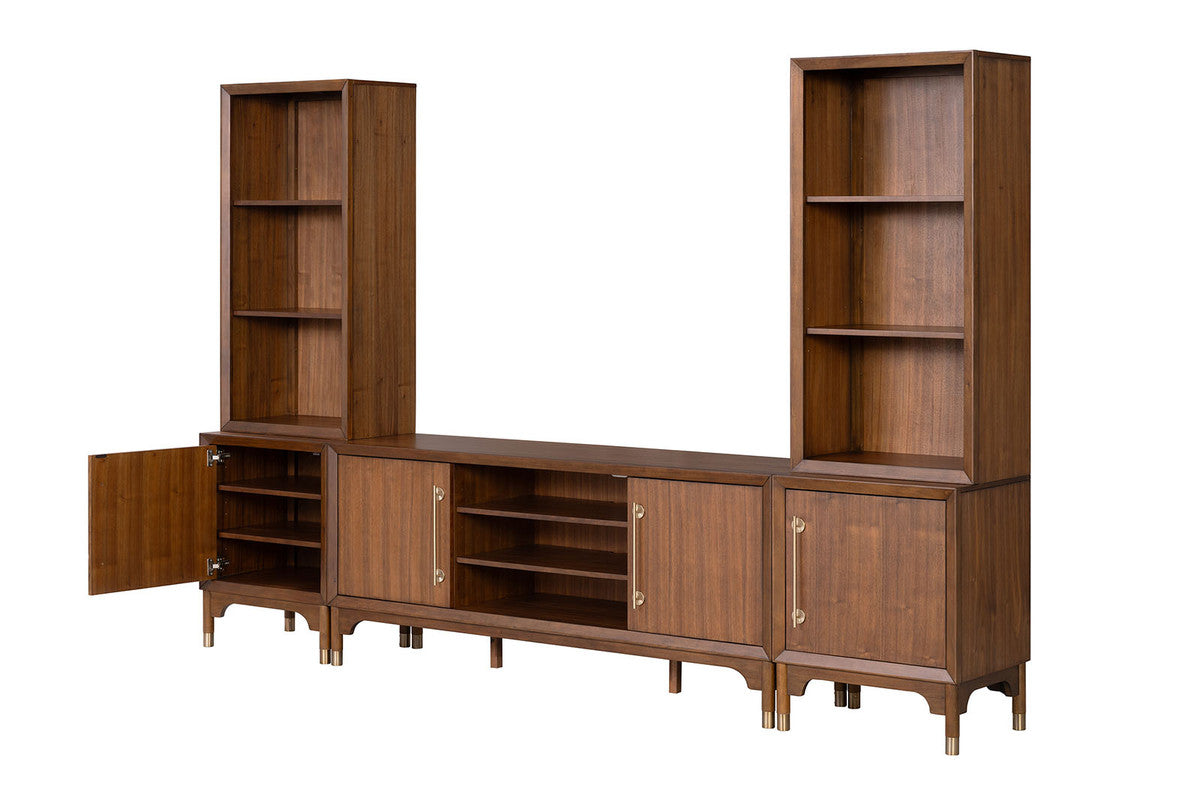 Hepburne Walnut Entertainment Center