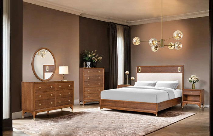 Hepburne Walnut Mirror