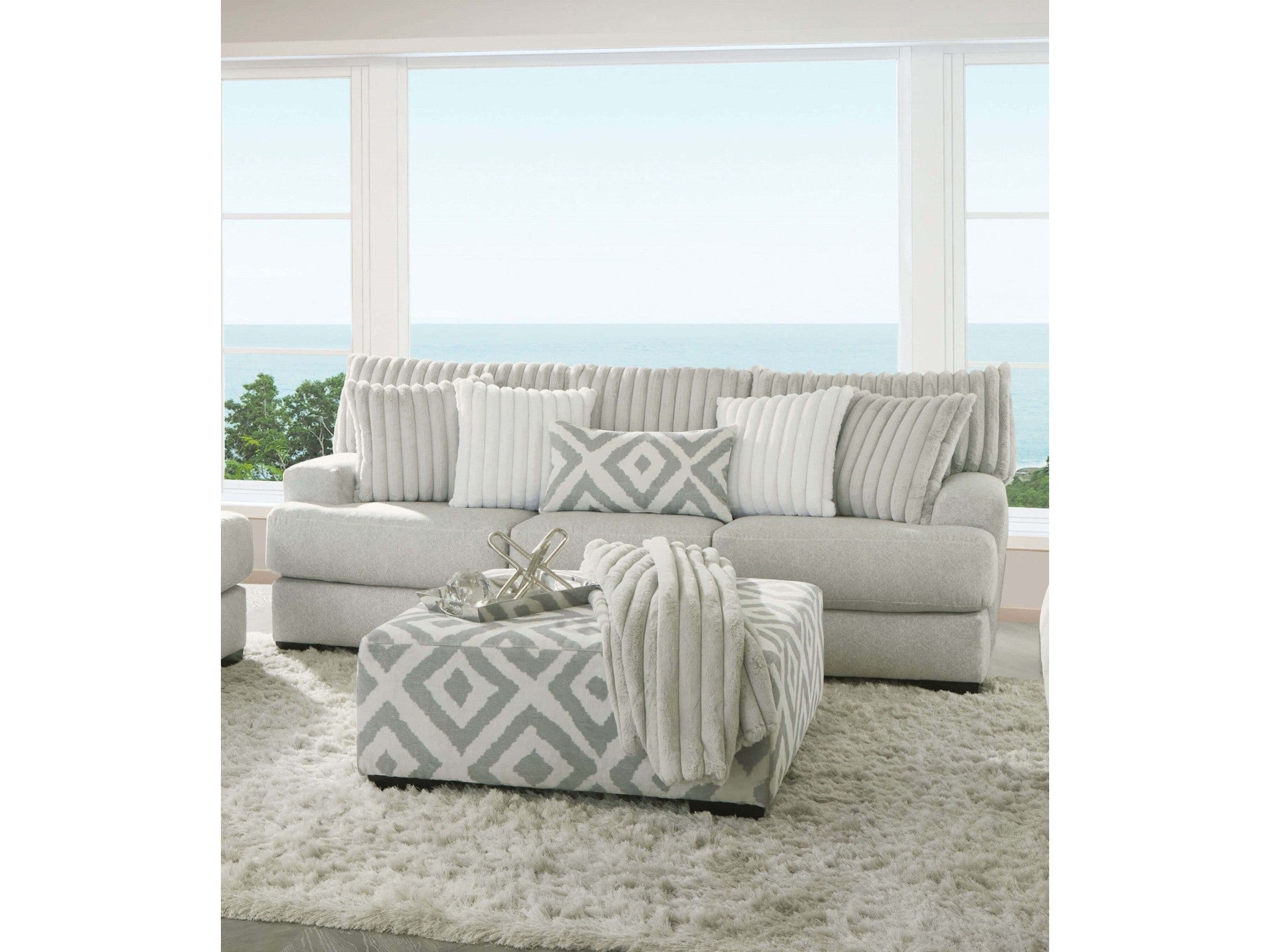 Hermilly Beige Sofa