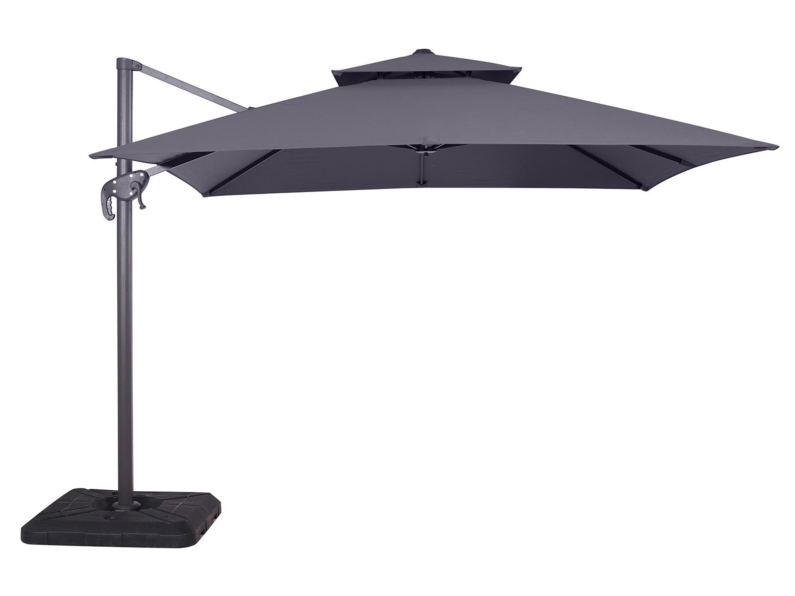Hero Gray Square Umbrella