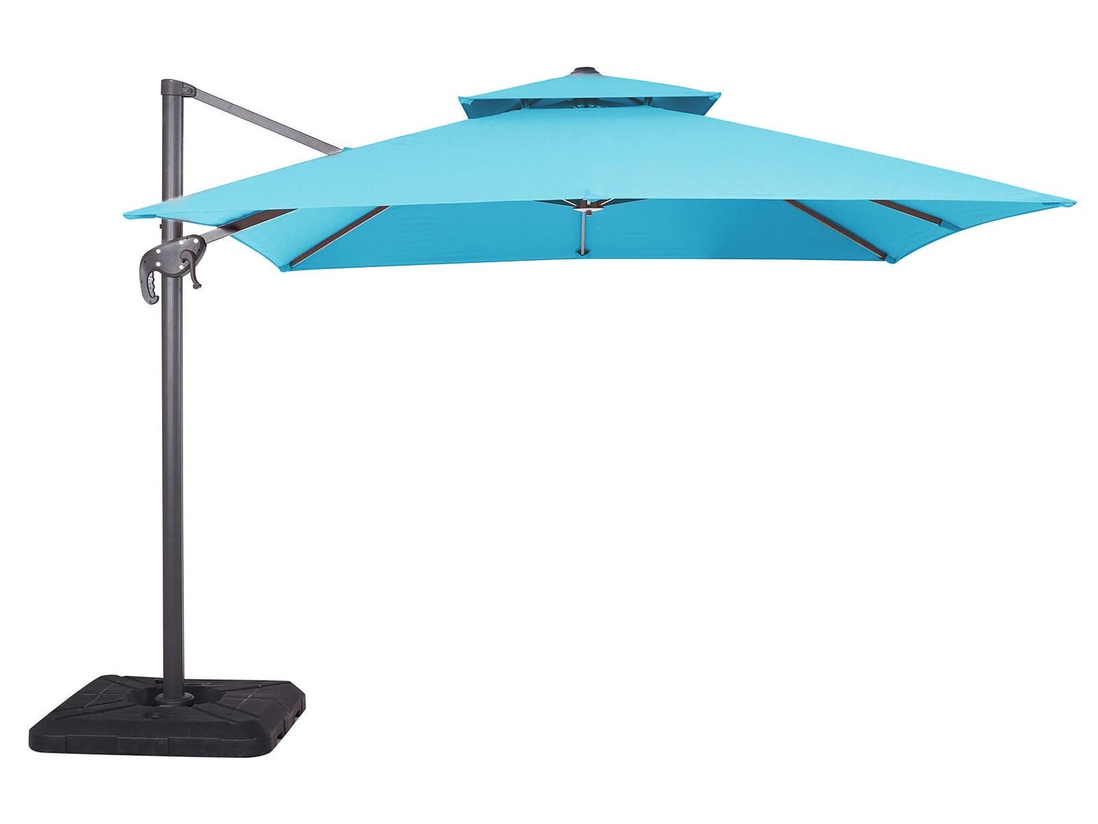 Hero Teal Square Umbrella
