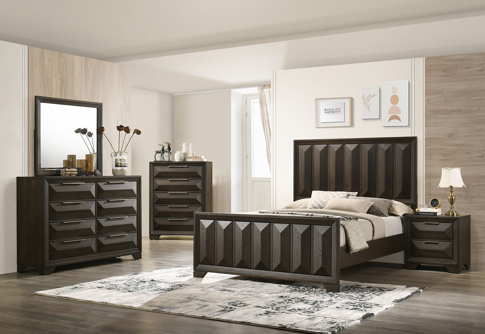 Hexham Espresso Nightstand