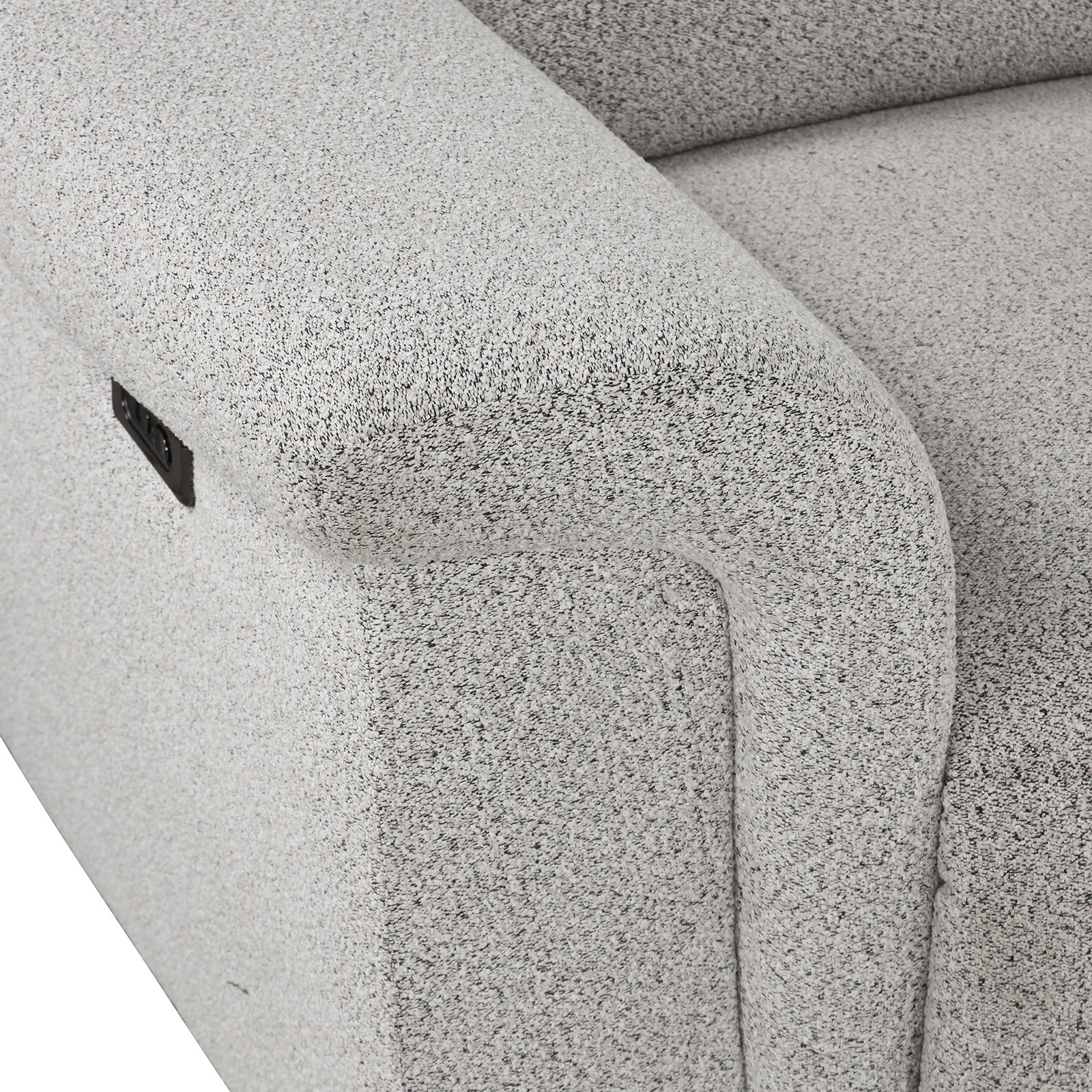 Hieronimus Light Gray Power Sectional