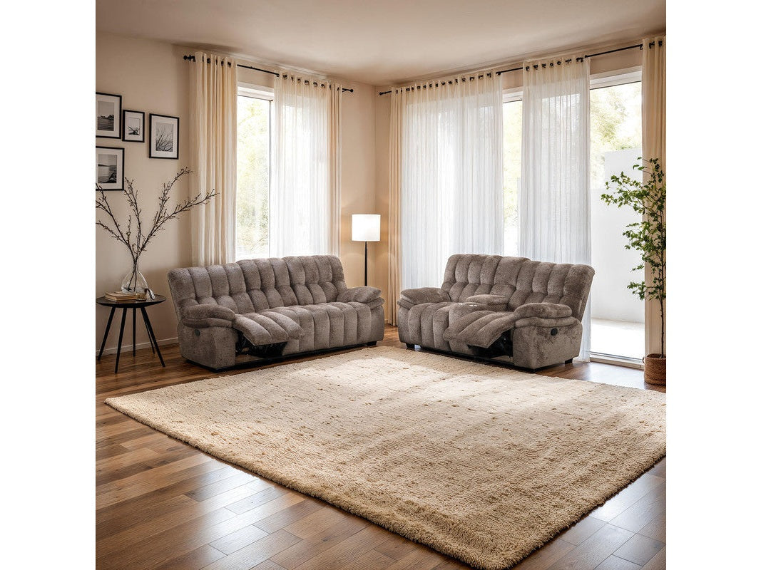 Hieronymus Dark Brown Glider Recliner Chair