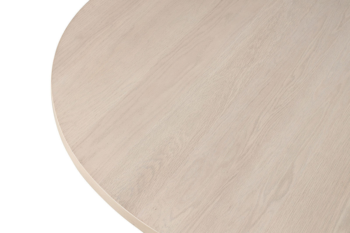 Hines White Oak 7 Pc. Oval Dining Set