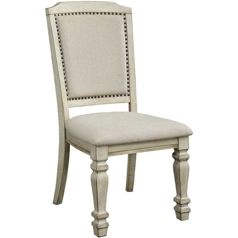 Holcroft Antique White & Ivory Dining Room Set / 9pc