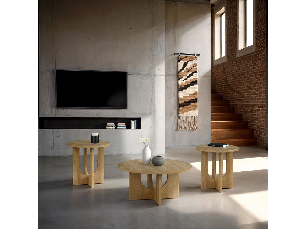 Holen Natural 3 Pc. Table Set