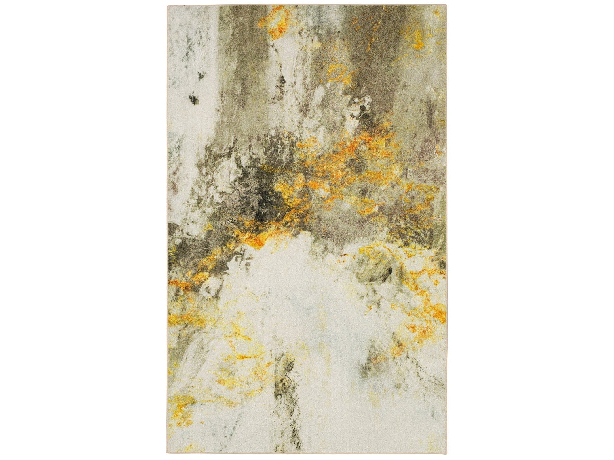 Hollie Gold/Gray 8' X 10' Area Rug