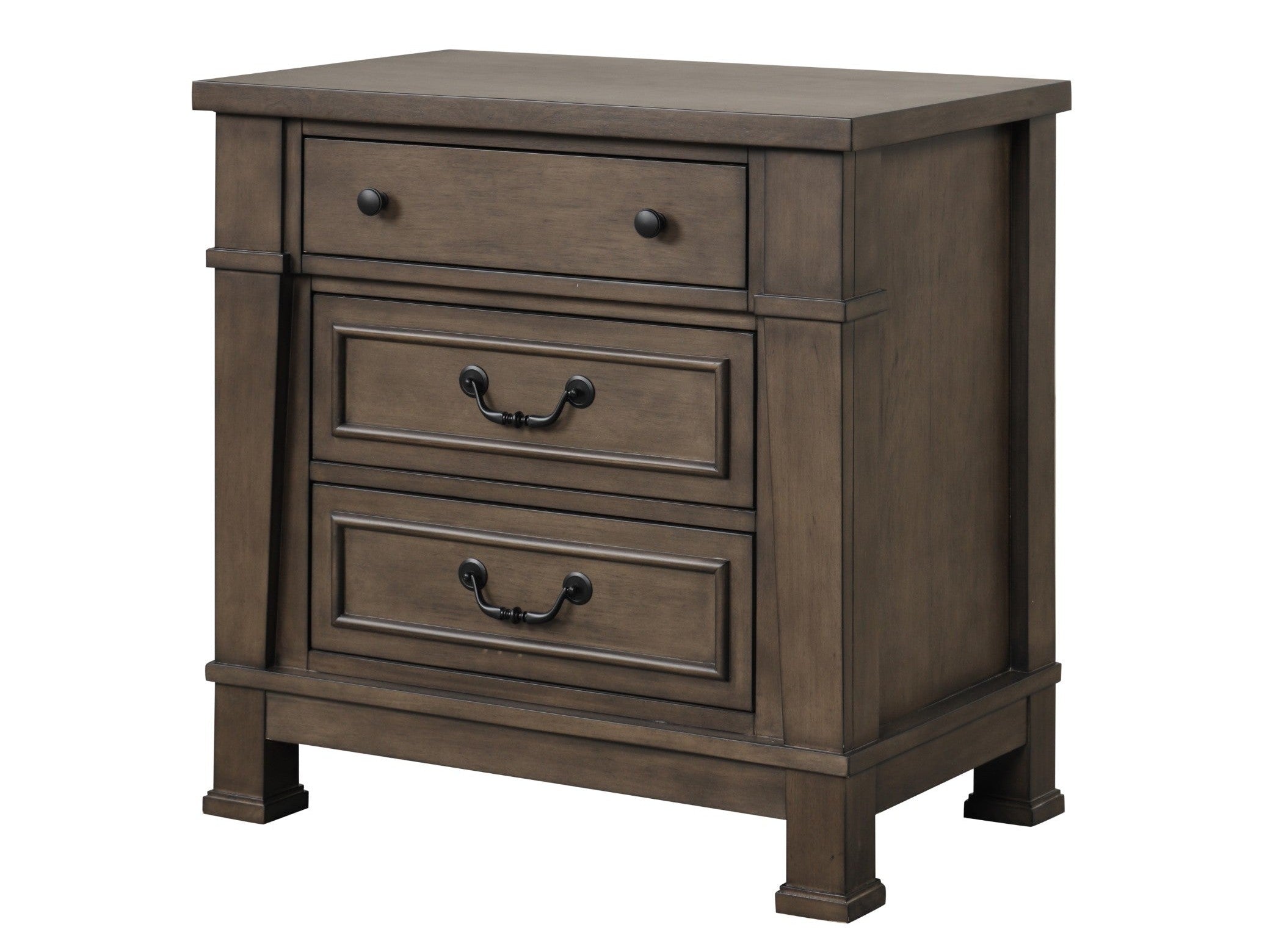 Huddersfield Dark Brown Nightstand