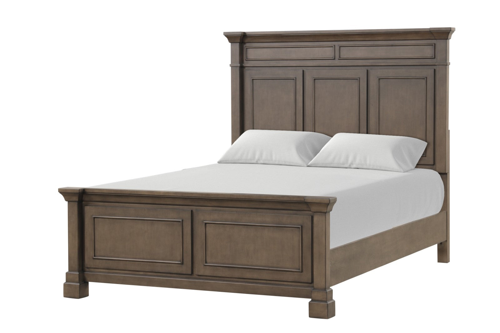 Huddersfield Dark Brown Queen 5 Piece Bedroom Set w/2 Nightstands