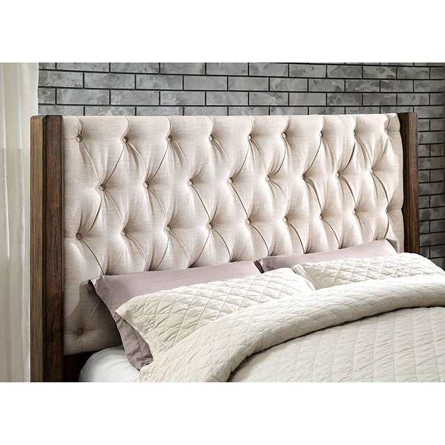 Hutchinson Rustic Natural Tone/Beige California King Bed