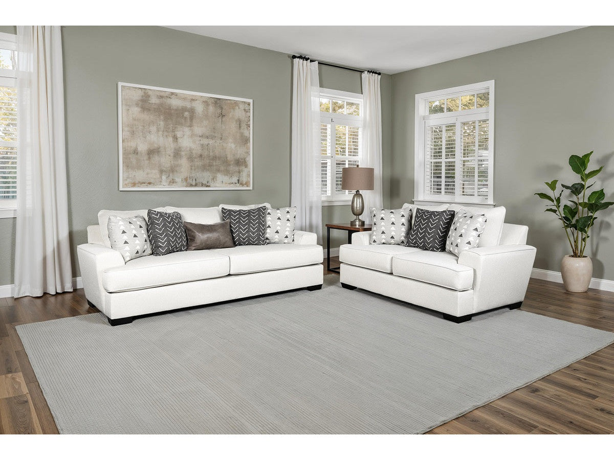 Hyde Park Gray Oversized Sofa Pillows