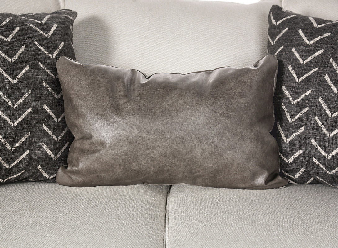 Hyde Park Gray Oversized Sofa Pillows