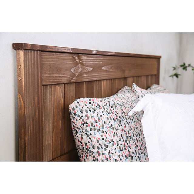 Ila Mahogany Queen Headboard