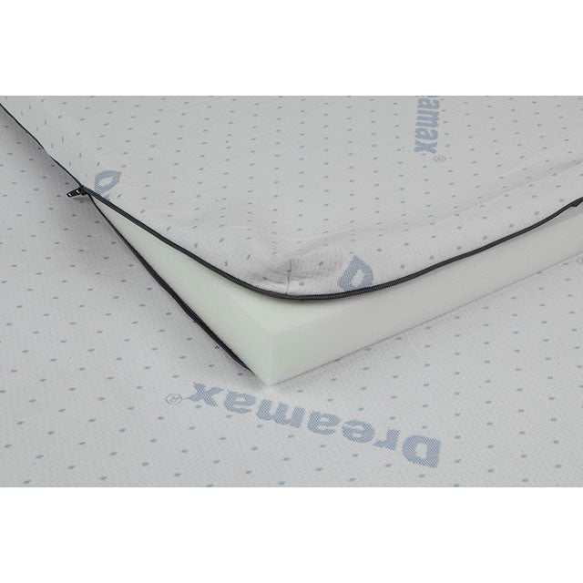 Ilene White Memory Foam California King Topper