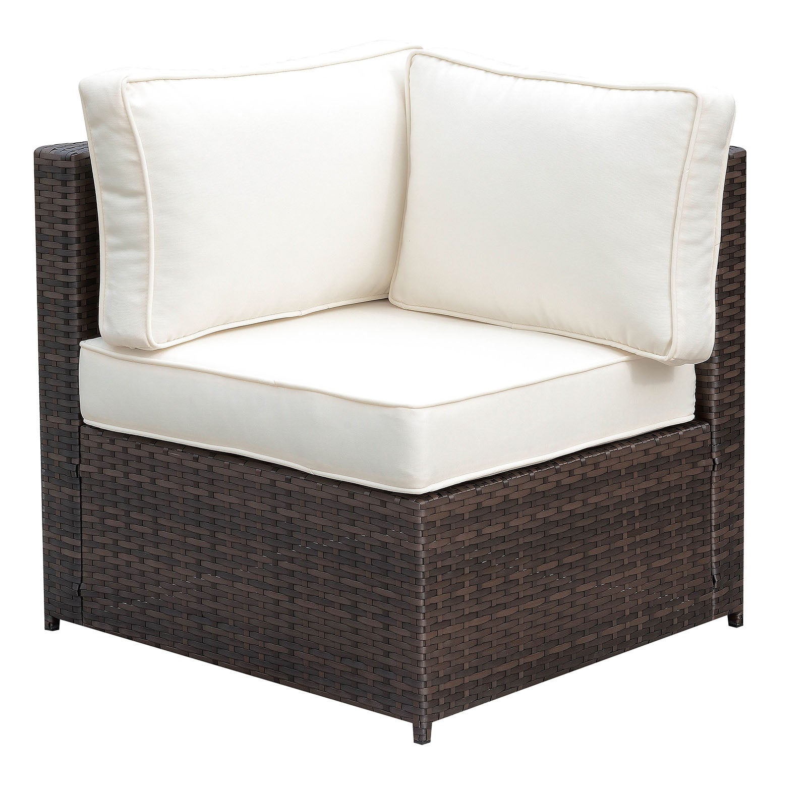 Ilona Brown/Beige L-Sectional & Coffee Table & End Table