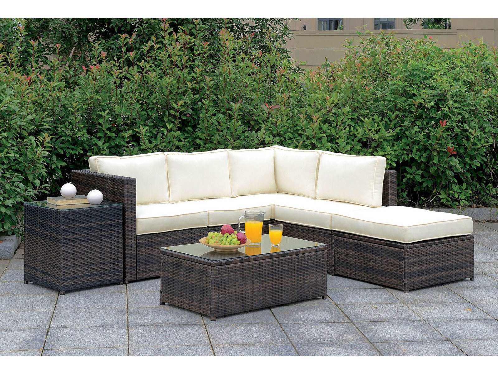 Ilona Brown/Beige Outdoor Seating Sets